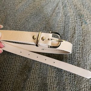 H&M Faux Leather Belt Sz S